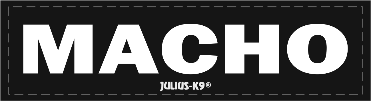 Klettsticker "MACHO"